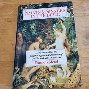 Saints & Sinners in the Bible Christian Religious Book